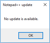 aggiornare Notepad - No Aggiornamenti