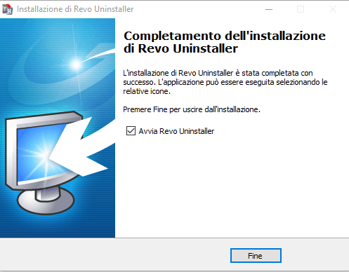 Revo Uninstaller - Fine